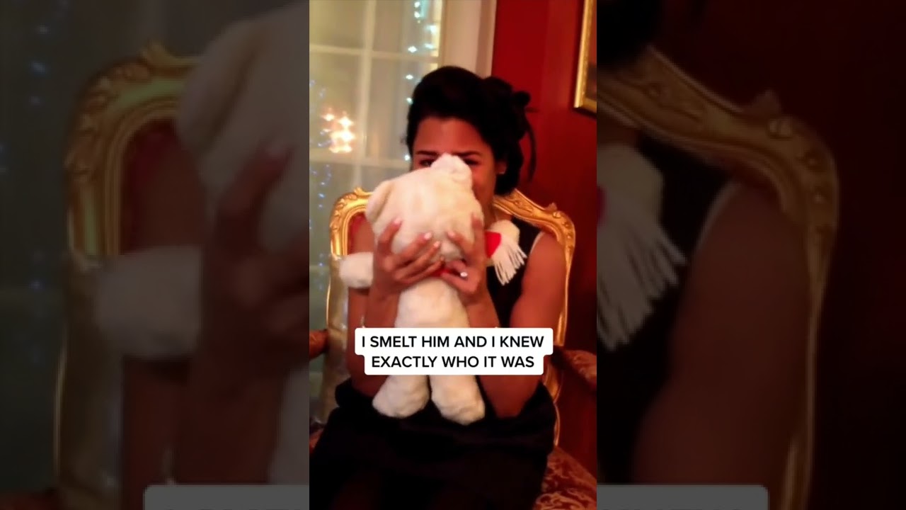 Watch video He surprised his fiancée with her childhood teddy bear she lost ❤️ Now He surprised his fiancée with her childhood teddy bear she lost ❤️