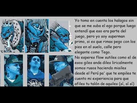 LETRA - ES NADA- RAPPER SCHOOL- MONSTRUOS DE SANGRE AZUL 2017