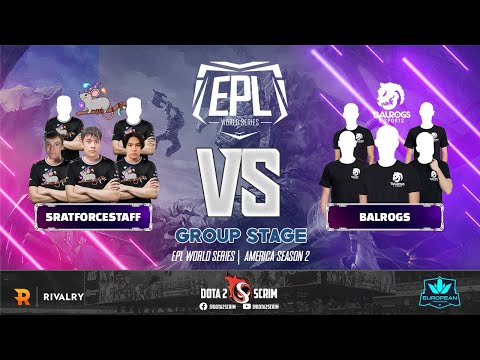5RATFORCESTAFF vs Balrogs - EPL World Series: America Season 2 - Group Stage - Game Highlights - BO3