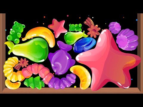 Jelly Merge: Get The Watermelon - Jelly 2048 (Drop N Merge) Colorful ASMR Merge Game, Suika Merge
