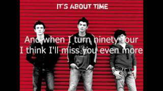 04. One Day At A Time - Nick Bridge Version (It&#39;s About Time) Jonas Brothers (HQ + LYRICS)