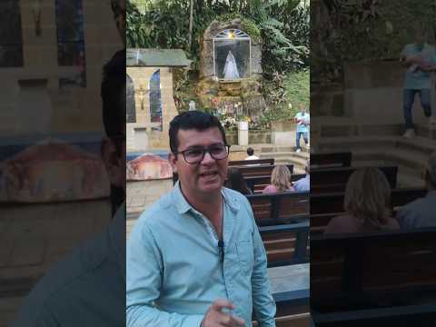 Plegaria desde El santuario de la Virgen de la Salud, del Paramo Santander.  #turismo #viajes