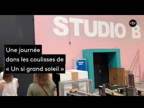 Dans les coulisses du tournage de « Un si grand soleil »