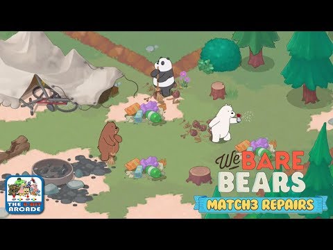 We Bare Bears: Match3 Repairs - Cleaning Up is a Full-Time Job (Cartoon Network Games)