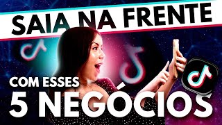 5 Ideias de Negócios LUCRATIVAS para Vender no TikTok Rápido | Lojas Inspiradoras