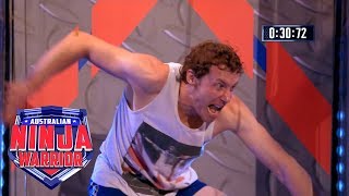 Ninja run: Ben Cossey (Grand Final - Stage 1) | Australian Ninja Warrior 2018