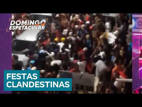 Festas clandestinas patrocinadas pelo tráfico de drogas assustam moradores de Salvador