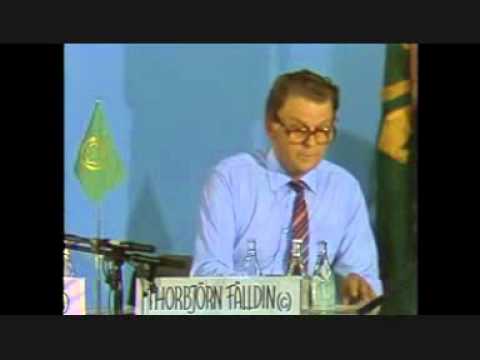 Palme replikerar Fälldin rörande löntagarfonderna