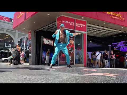 Walk of fame Gianluca El Loquito Dance Video @Los Anfeles  USA