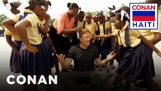 Conan Visits A Haitian Elementary School  - CONAN on TBS