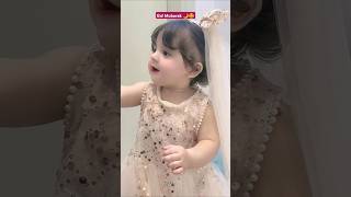 A kid s first eid mubarak celebration eidmubarak trending baby shorts