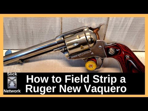 Ruger New Vaquero: Field Stripping