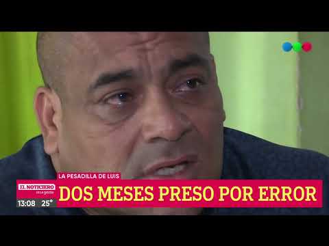 Dos meses preso por error
