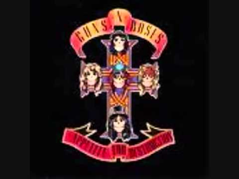 GNR   sweet child 'o' mine backing track   (standard tuning)