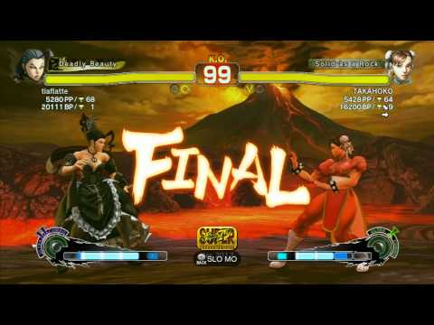SSF4 AE 2012: Jiban (Rose) vs TAKAHOKO (Chun-Li) - Xbox Live Ranked Match