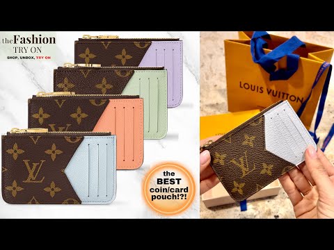 Louis Vuitton - ROMY Card Holder | The hunt for the BEST card case | SLGs | The Fashion Try On