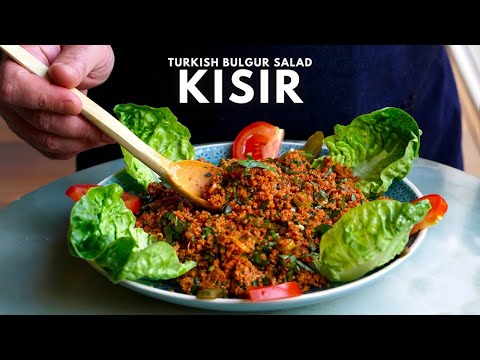 How Authentic KISIR is made, a classic Turkish Bulgur Salad