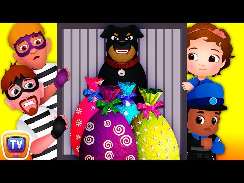 The Egg Factory Theft - Narrative Story - ChuChu TV Police Fun Cartoons for Kids