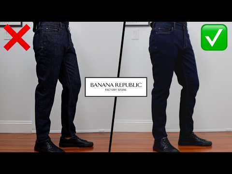 Comparing The Best Jeans From Banana Republic Factory