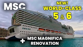 MSC Cruises Is Going BIG! 2 New Mega Ships + MSC Magnifica Renovation!