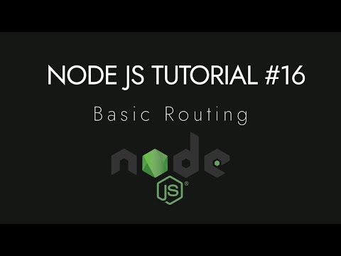 Node Js Crash Course Tutorial 16 Basic Routing