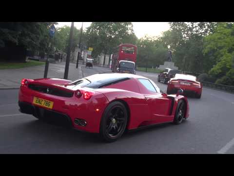 DECAT Ferrari Enzo Cruising in London!