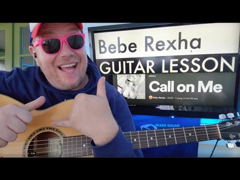 How We Broke Down Call On Me - Bebe Rexha Guitar Tutorial (Beginner Lesson!)