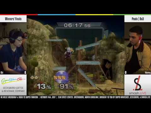 NC Melee Arcadian 4 Pools - Chi (Sheik) vs. Vianny (Fox)