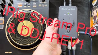 Video thumbnail for iRig Stream Pro tutorial, first thoughts, unboxing with Pioneer DDJ Rev1 & Rode PodMic by DJChance