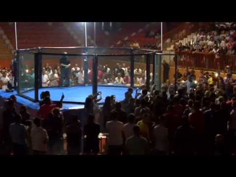 Masovna tuča pred MMA meč Golubovića i Alića