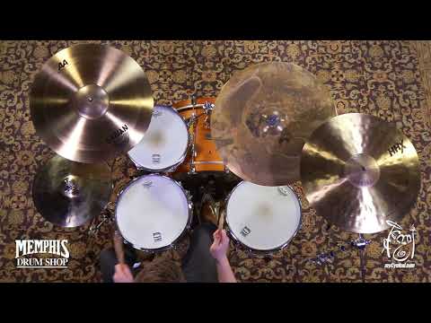 Sabian 14" HHX Evolution Hi Hat Cymbals - Brilliant - 872/1365g (11402XEB-1040618D)