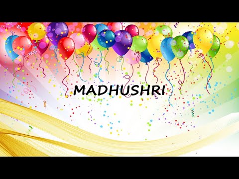Happy Birthday to Madhushri - Birthday Wish From Birthday Bash