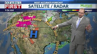 Rain and storms run out of gas in Missouri