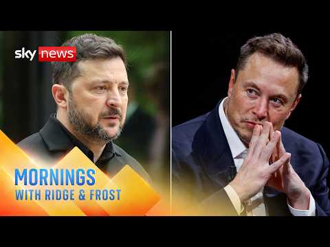 Zelenskyy says Ukrainians are dying after Starlink slowdown - but who’s to blame? | Mornings