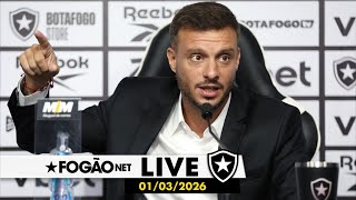 FOGÃONET LIVE: MARTÍN ANSELMI AINDA ACREDITA EM REFORÇOS PARA O BOTAFOGO NO FIM DA JANELA