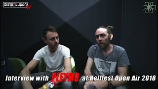 Pleymo interview at Hellfest Open Air 2018 (EN/FR subtitles)