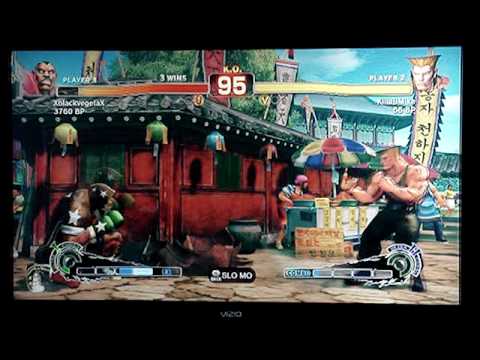 SSF4: XblackvegetaX (Rog) vs KillaBMike (Guile) - GAF Endless Battle Mode