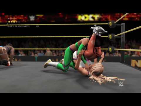 WWE 2K17 - Ember Moon vs Liv Morgan vs Peyton Royce [No. 1 Contender's Match] | NXT