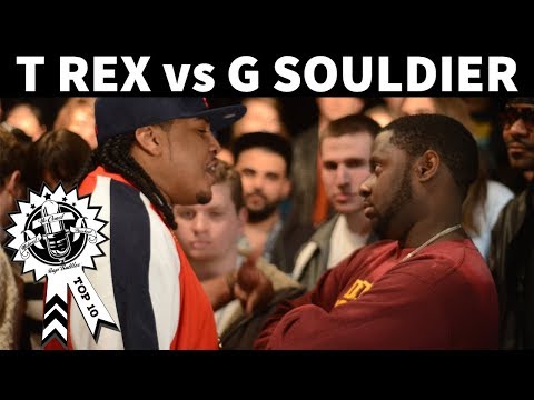 T-Rex vs G Souldier
