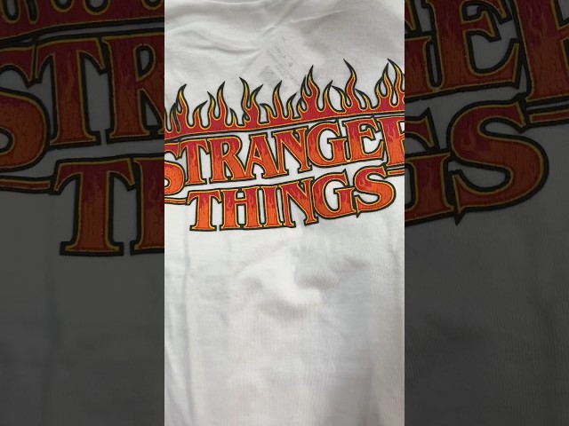 Vídeo relacionado con Stranger Things Camiseta Child Kids Girls Boys Personajes Logo 9-10 años