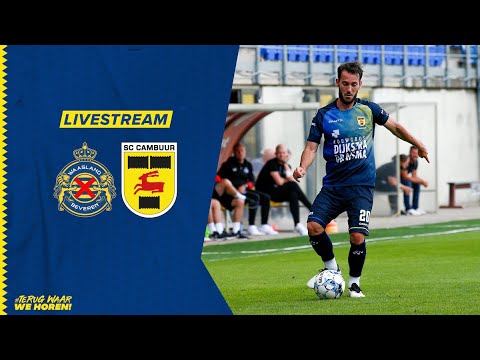 Livestream oefenduel Waasland-Beveren - SC Cambuur (07-08-2021)