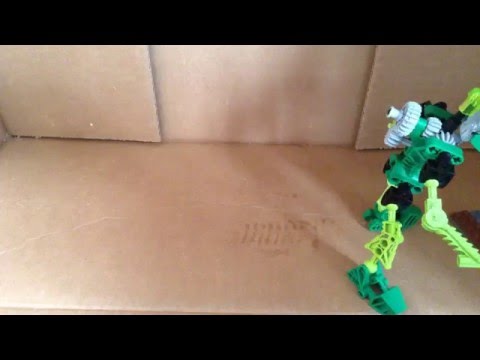 Bionicle:Lewa vs Onua stop motion