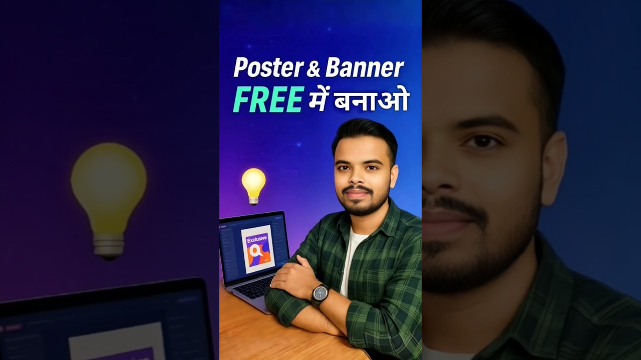 Top 5 Free AI Tools to Create Posters & Banners | Best Design Apps 2025 🔥#AITools #FreeDesignApp #ai