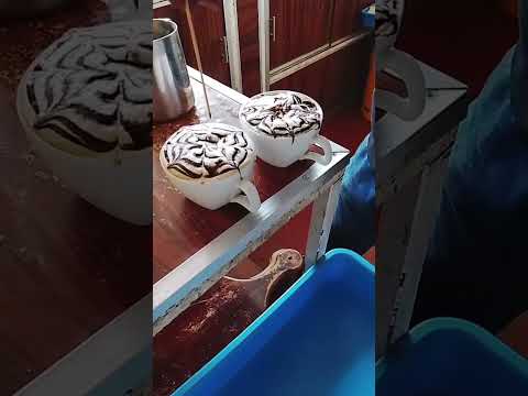 making a good cappuccino #viralvideo #trendingcookingvideos