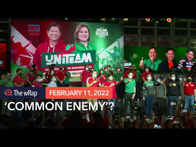 Gatchalians, Remulla endorse Marcos, the one to beat and the ‘common enemy’