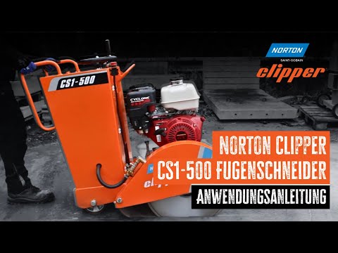 🔧 Wie bedient man den Norton Clipper CS1-500 Fugenschneider | Anwendungsanleitung