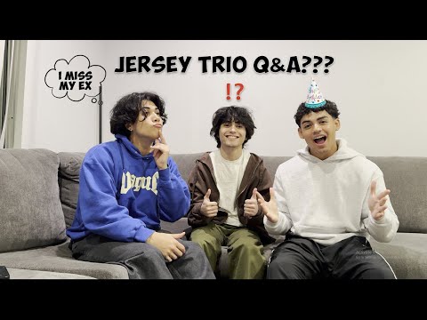 Jersey Trio Q&A?? (ft Mattia & Alejandro)