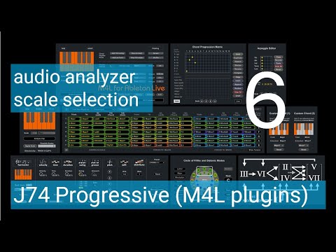 J74 Progressive - A toolset for Chord Progression and Harmonic Editing (Tutorial 6)