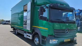 Mercedes-Benz Atego 1018 4x2 Day Cab Euro 6 - Closed Body 7.13M - Tail Lift 15 box truck for sale - Image 4 | Autoline US Mercedes-Benz Atego 1018 4x2 Day Cab Euro 6 - Closed Body 7.13M - Tail Lift 15 box truck | Image 4 - Autoline