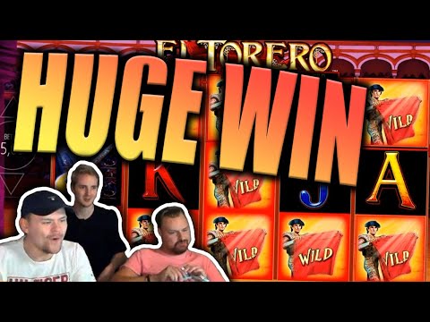 Big Win on El Torero Slot - Casino Stream Big Wins